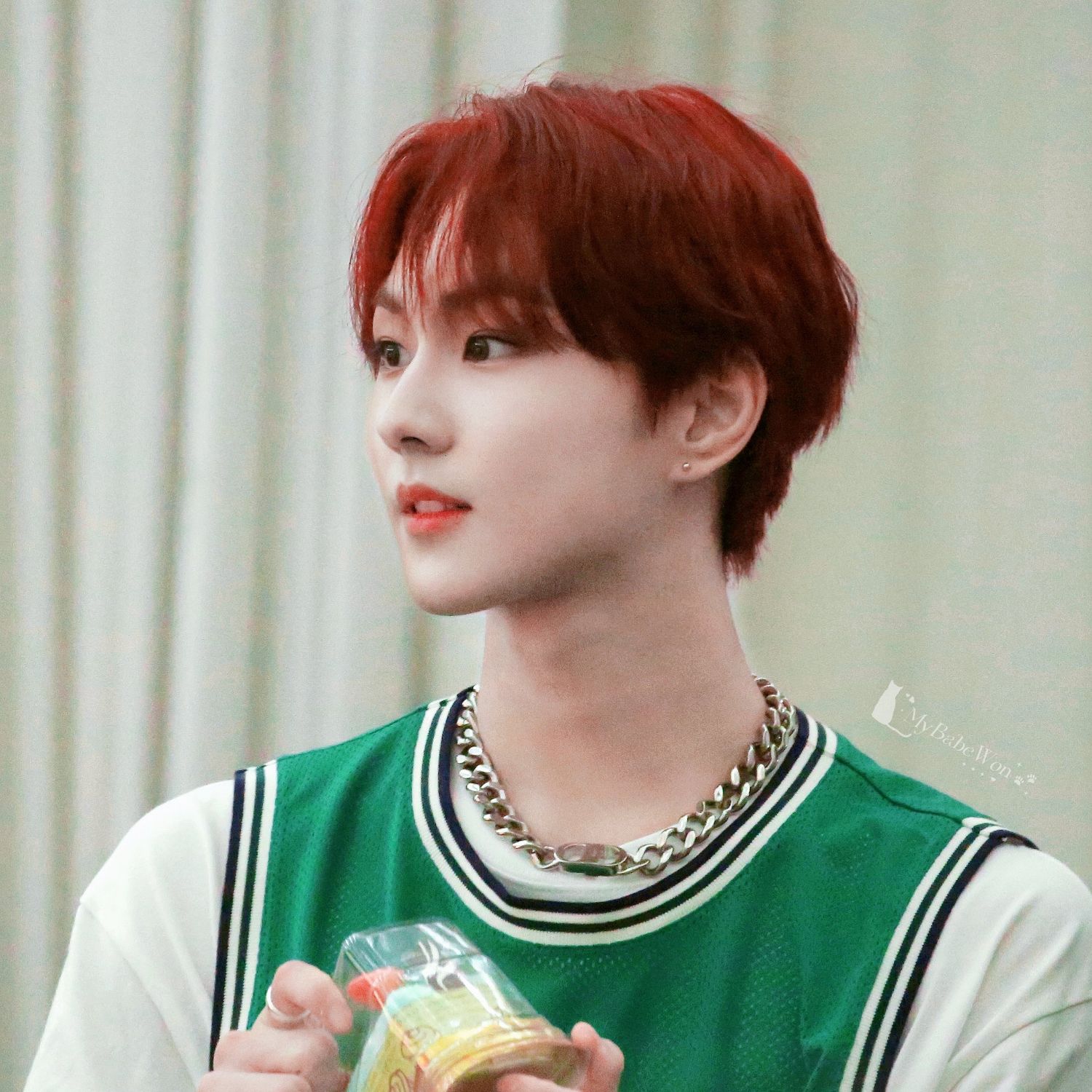 Recent activity shot of Jungwon (ENHYPEN)