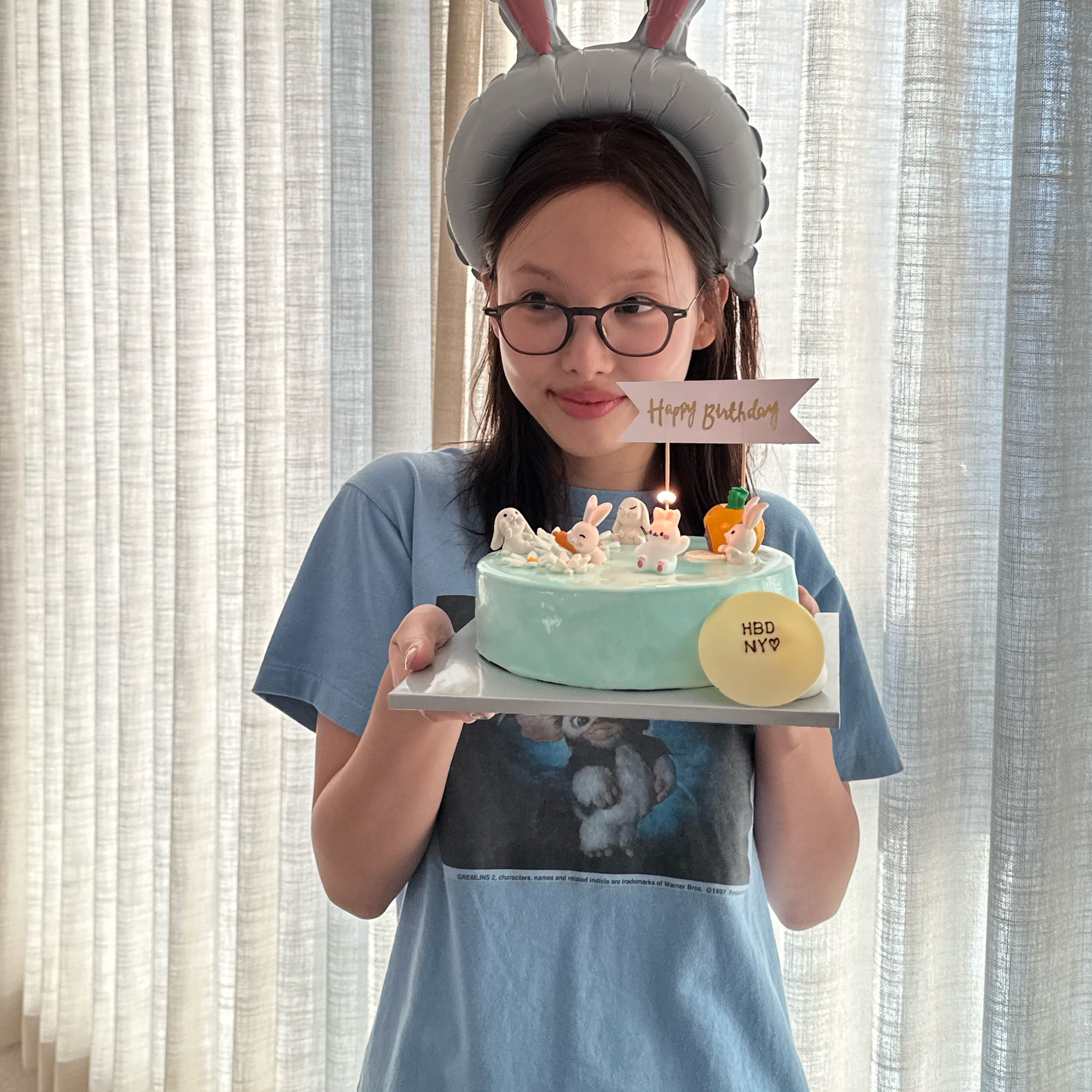 A moment captured by TWICE's fan