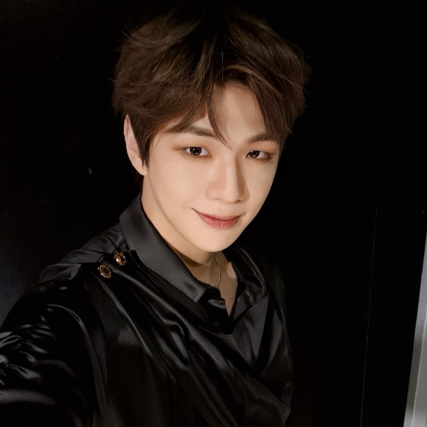 A moment captured by Kang Daniel's fan