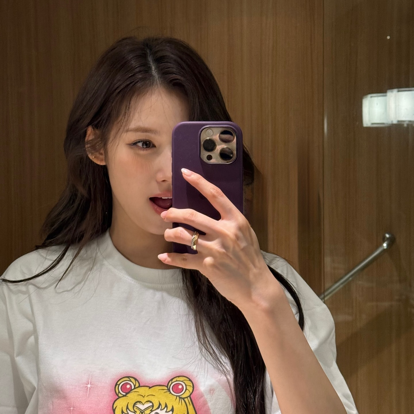 Recent activity shot of Sana (TWICE)