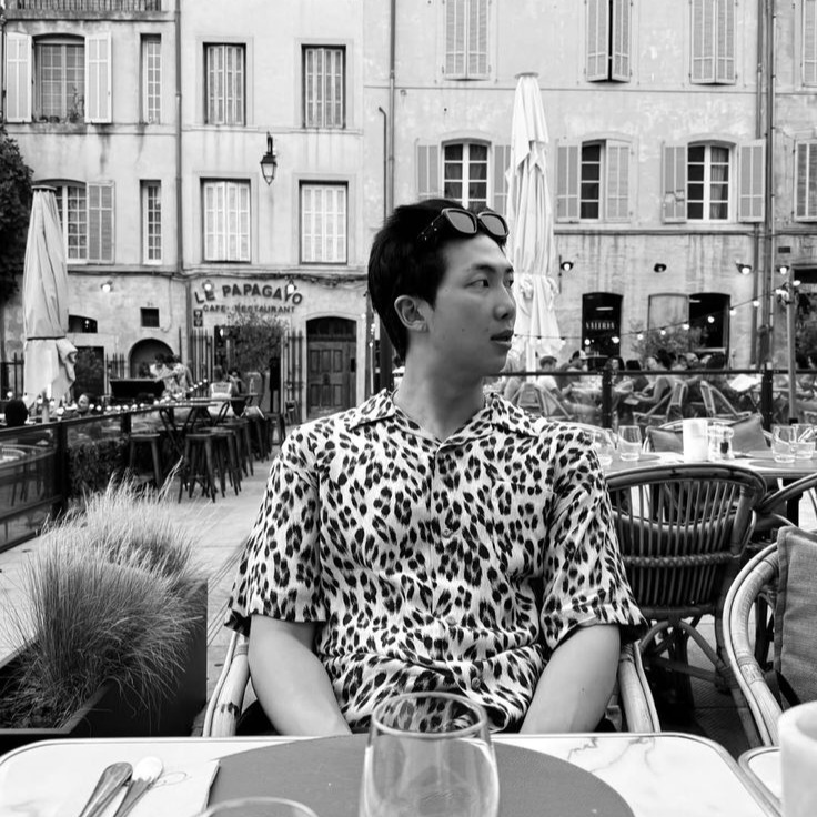 Latest photo of RM (BTS)