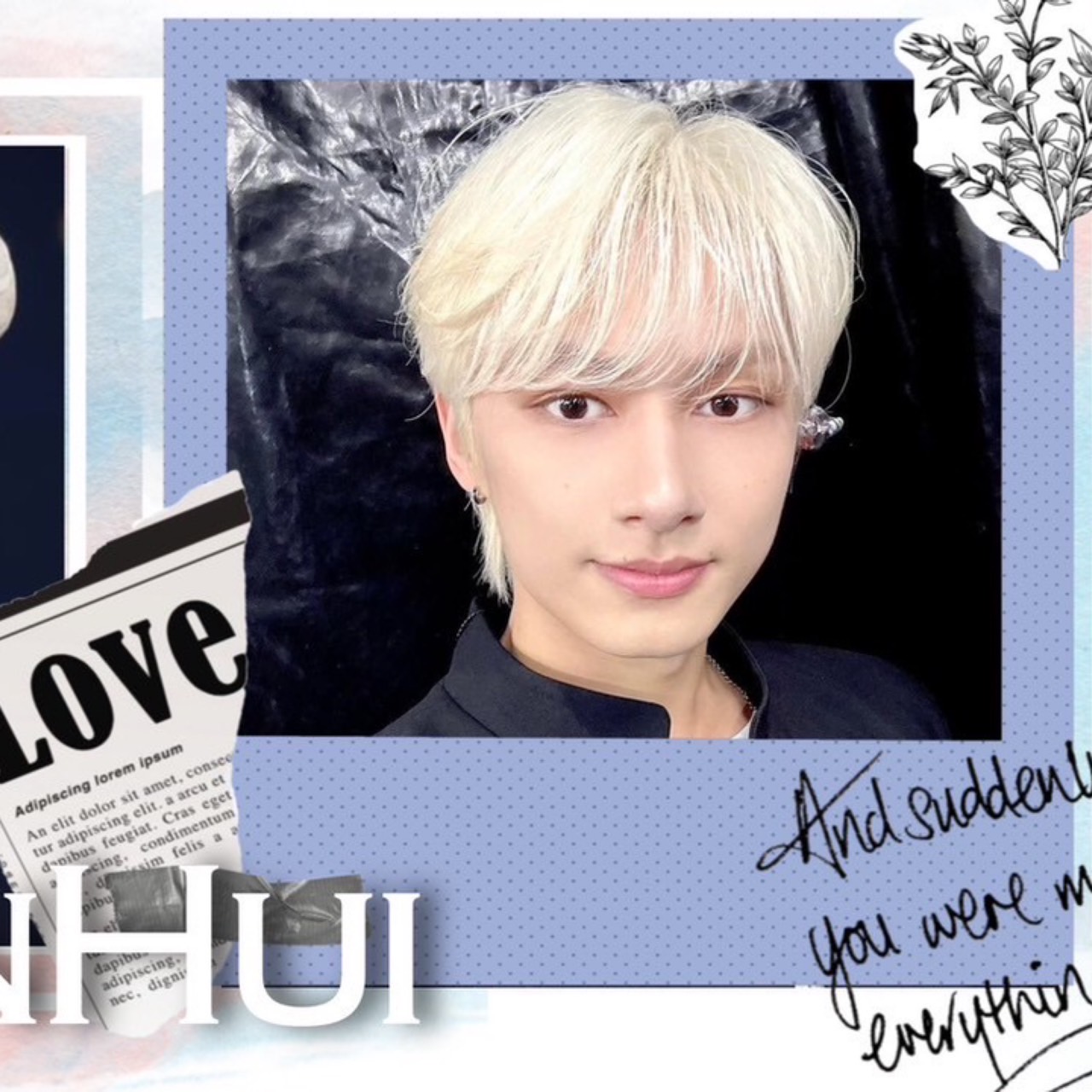 A moment captured by Jun (SEVENTEEN)'s fan