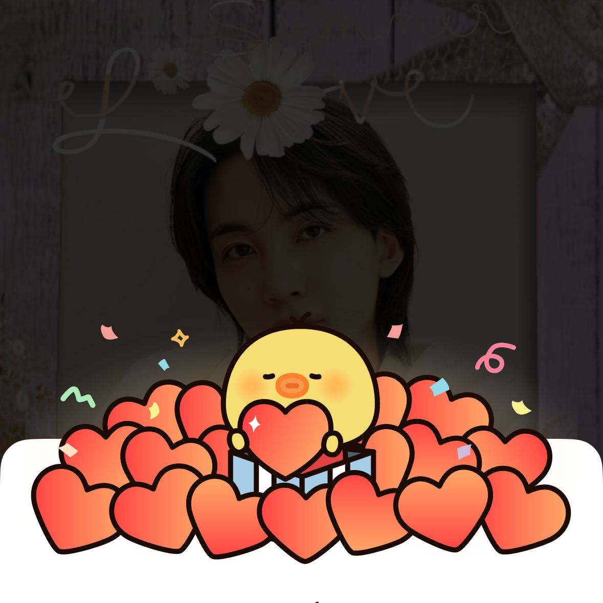 A moment captured by Jeonghan (SEVENTEEN)'s fan