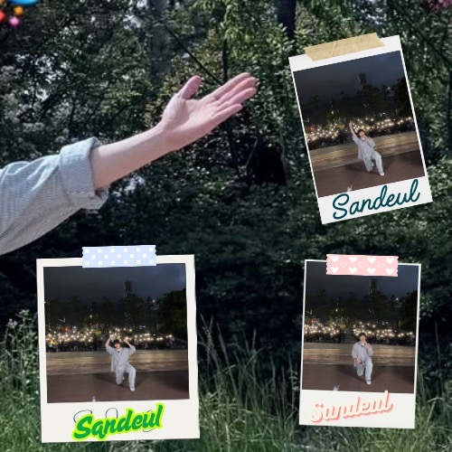 Recent activity shot of Sandeul (B1A4)