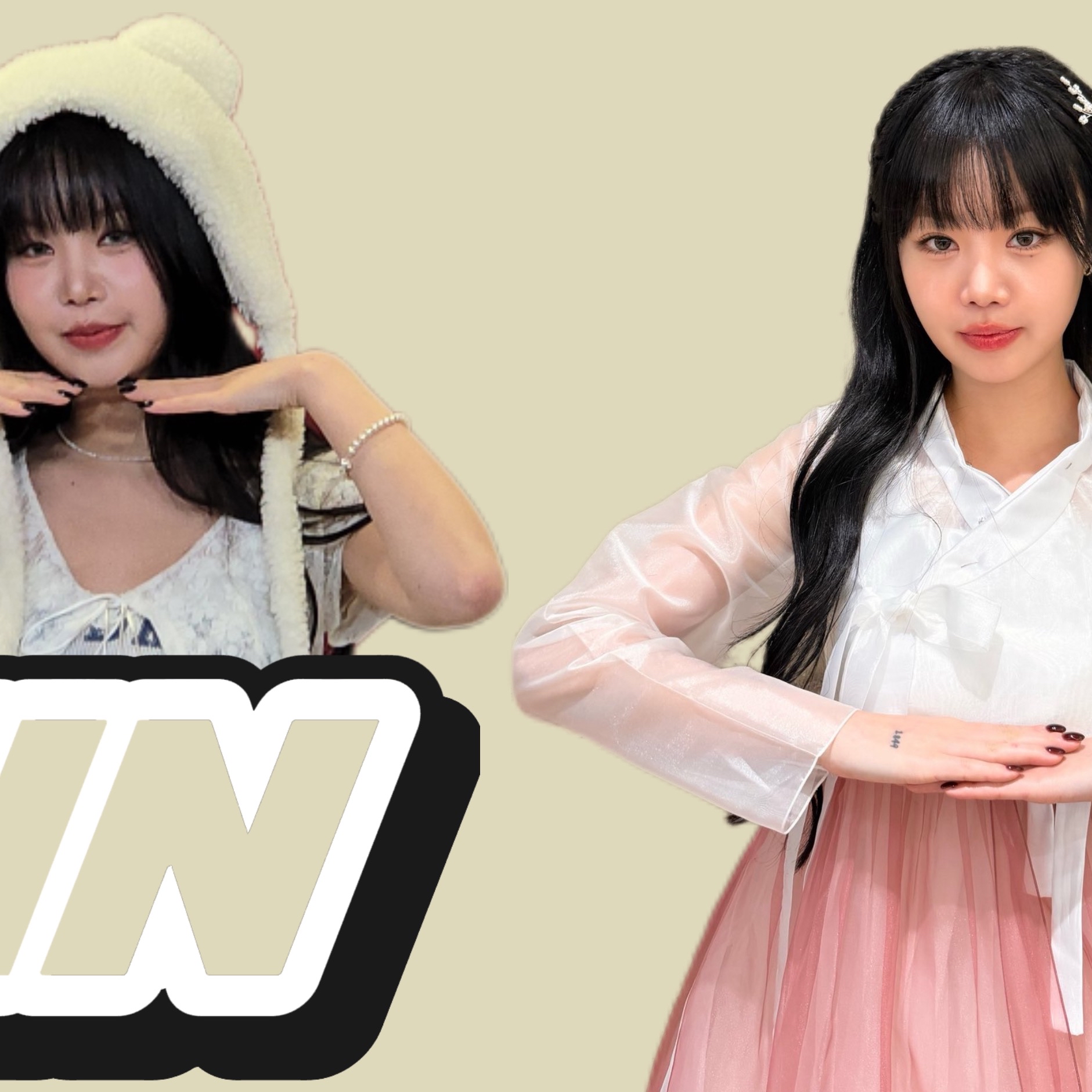 Behind-the-scenes cut of Soojin