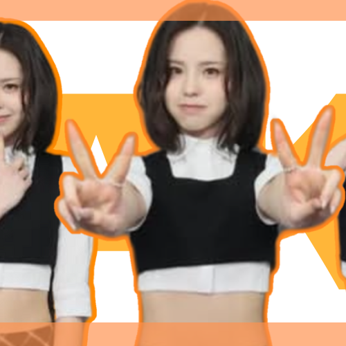 Behind-the-scenes cut of Mako (NiziU)