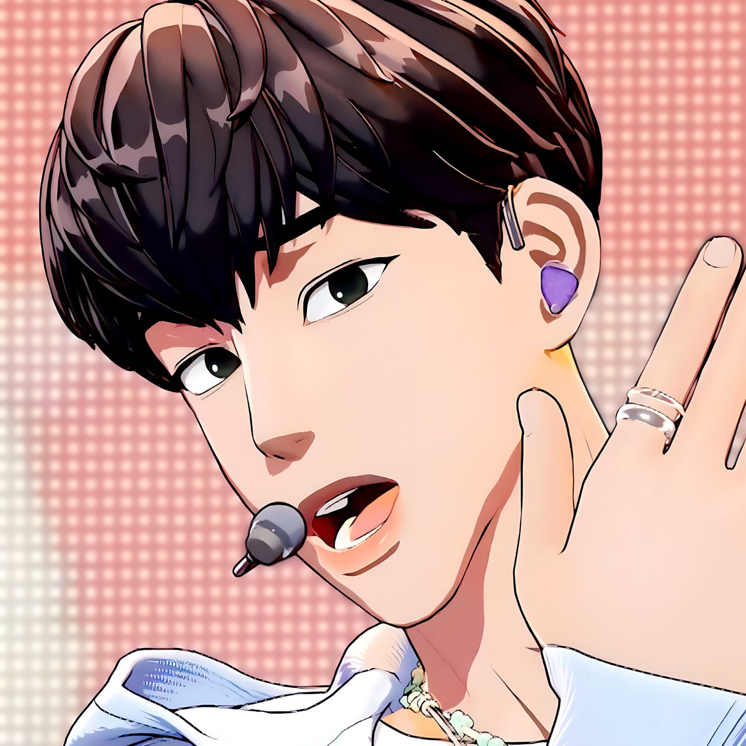 河玟 (PLAVE)粉丝拍下的瞬间