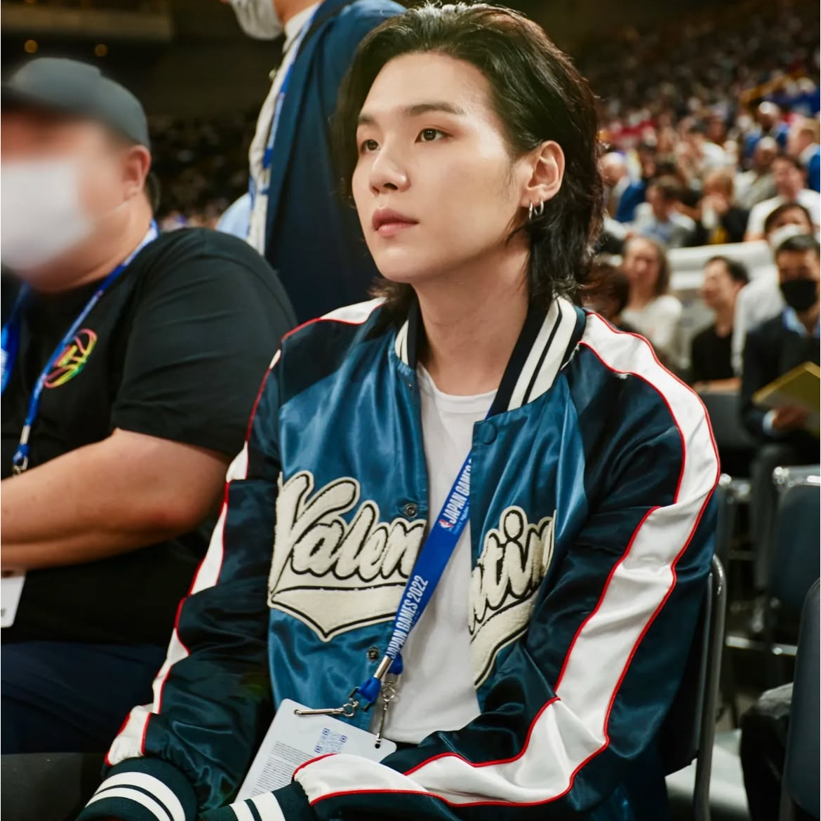 Recent activity shot of SUGA (BTS)