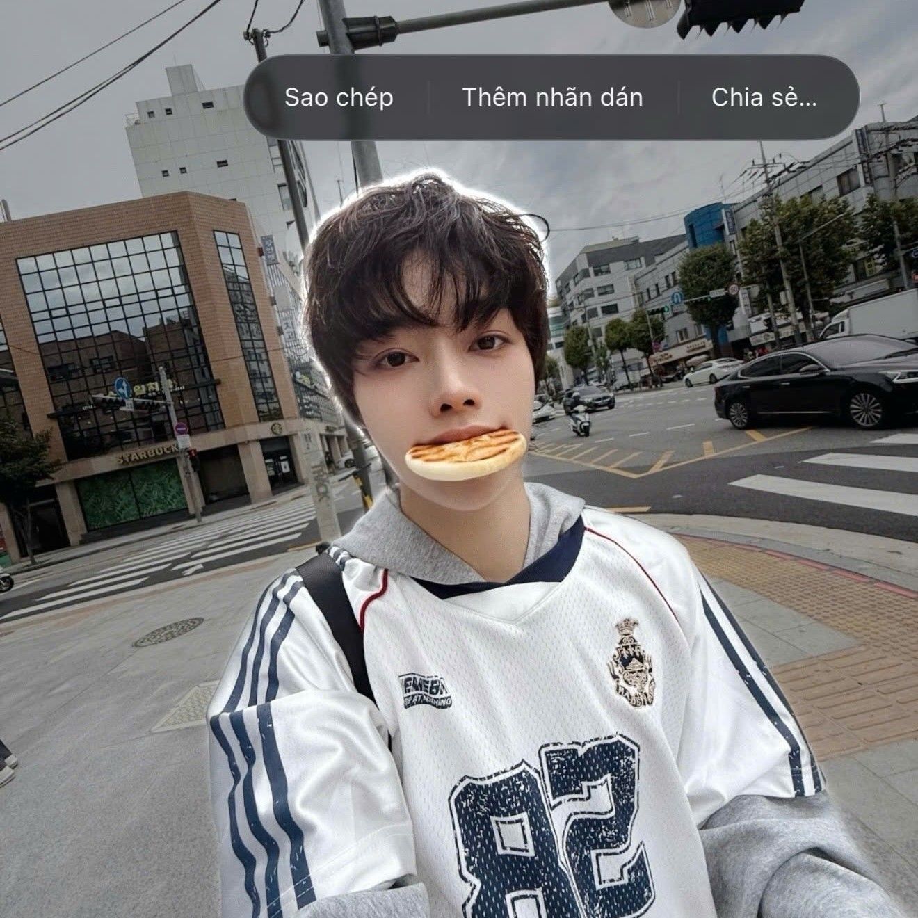 Recent activity shot of Hanbin (TEMPEST)