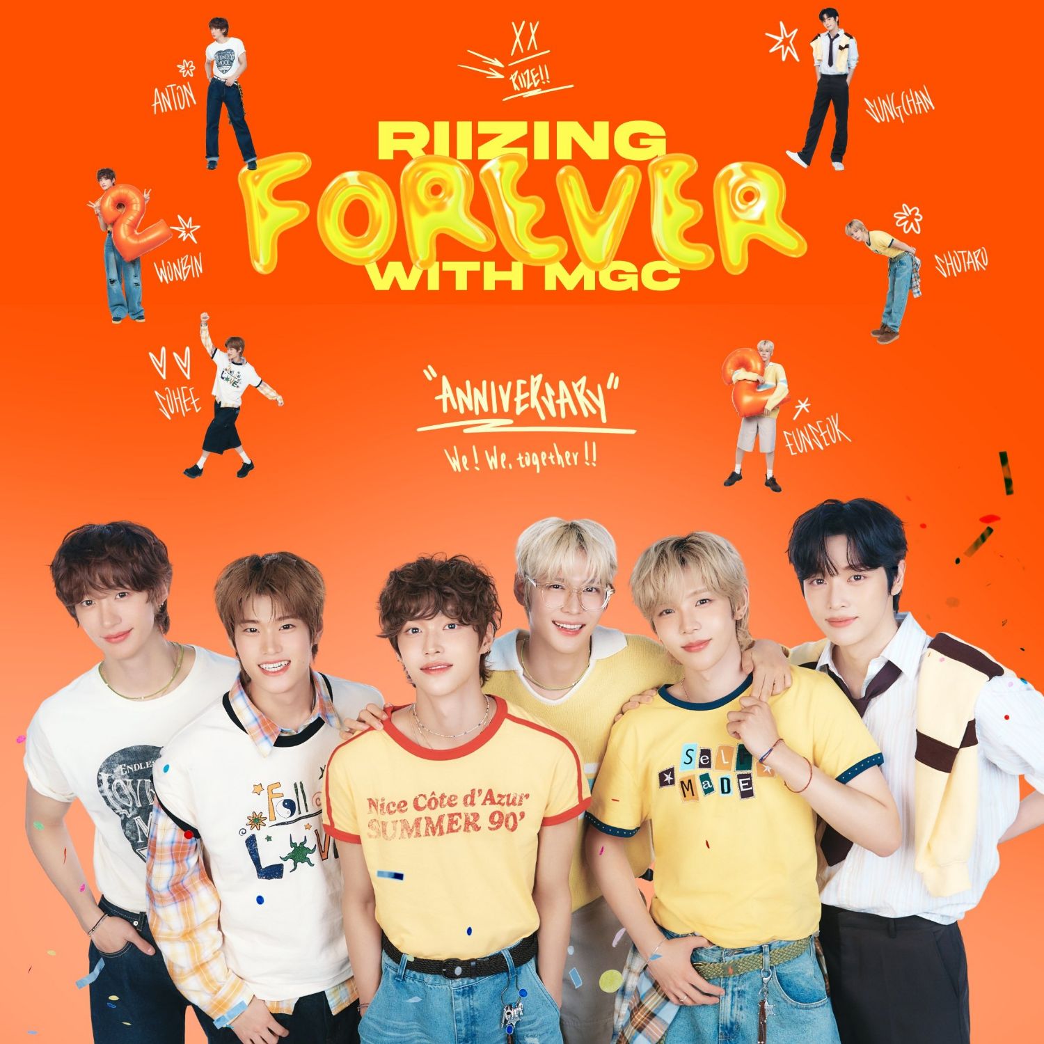 Recent activity shot of RIIZE