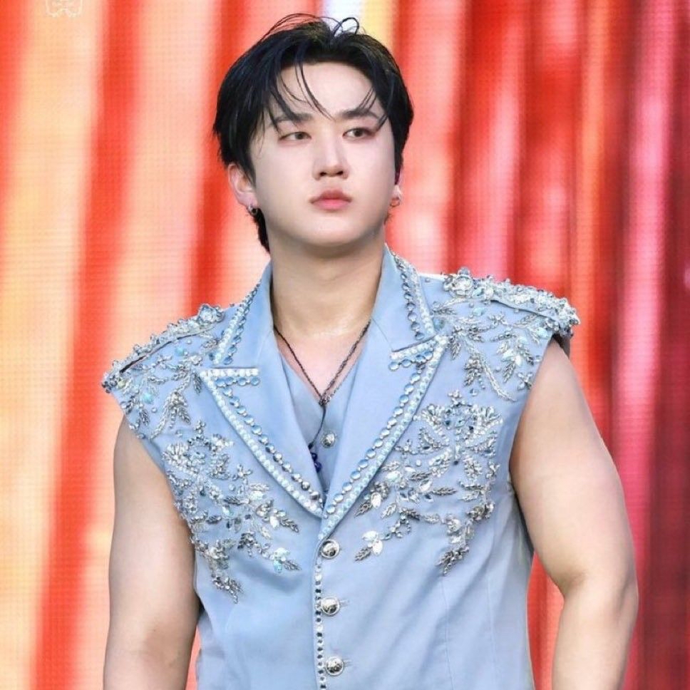 Recent activity shot of Changbin (Stray Kids)