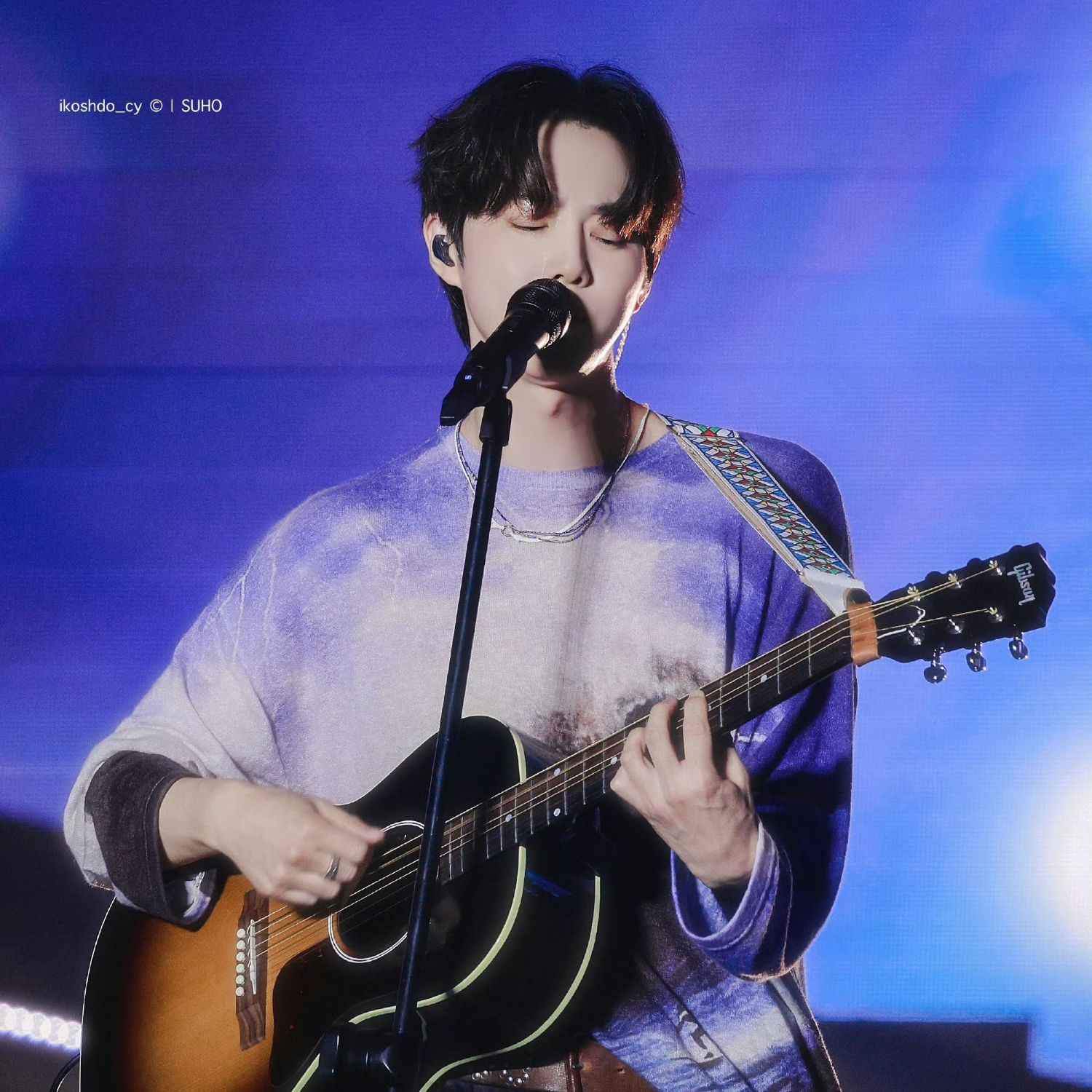 Behind-the-scenes cut of Suho (EXO)