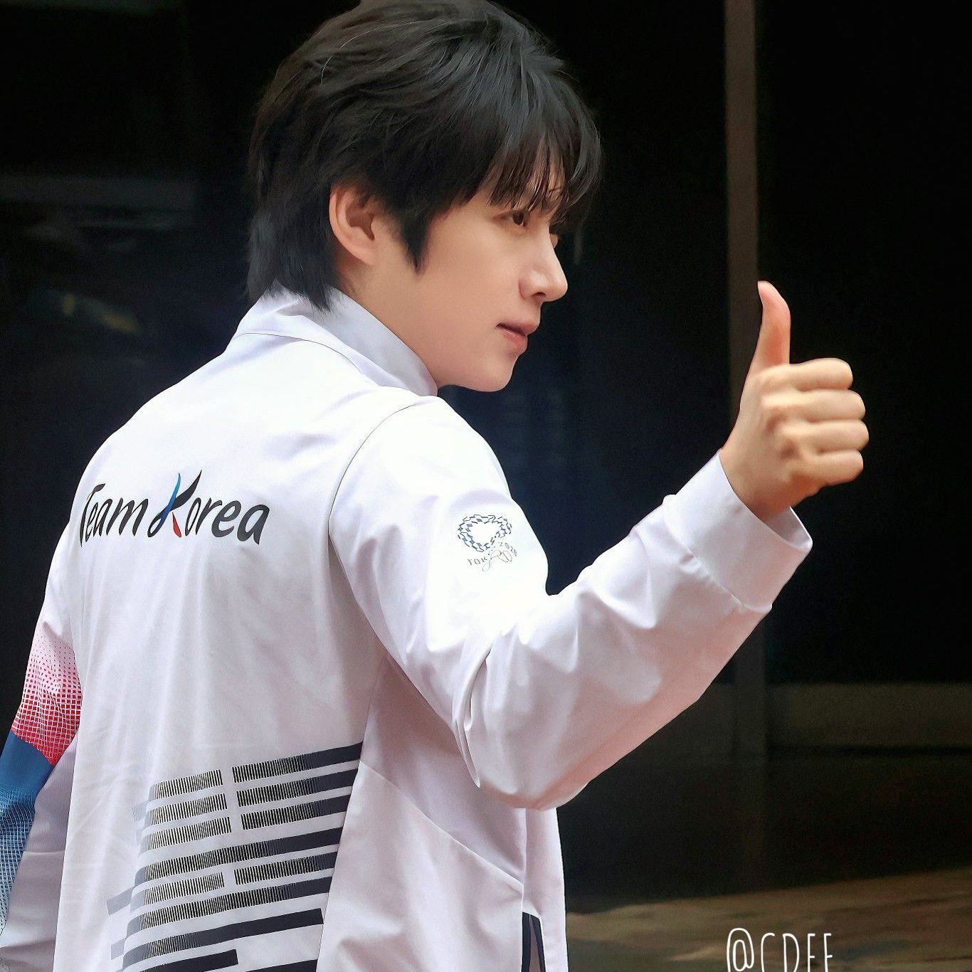 A moment captured by Super Junior's fan