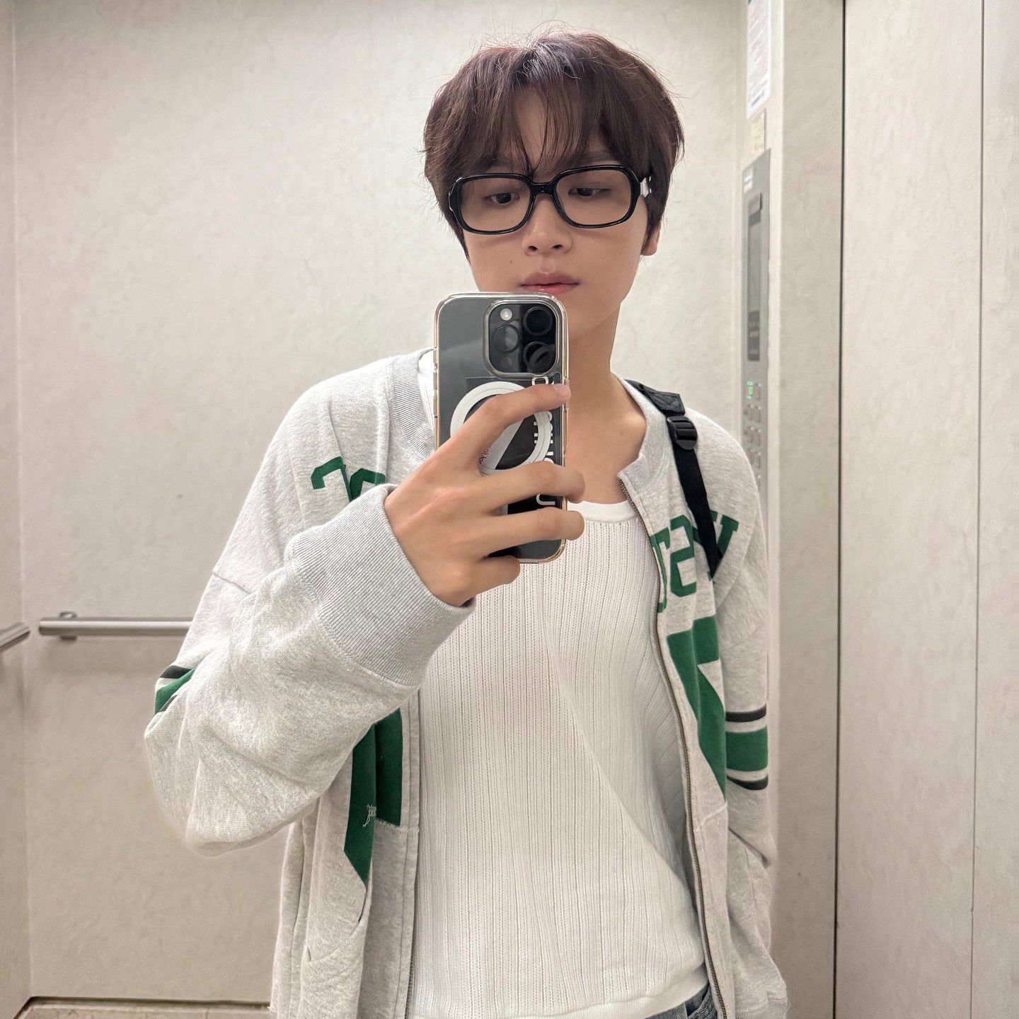 Behind-the-scenes cut of Haechan (NCT 127, NCT DREAM)
