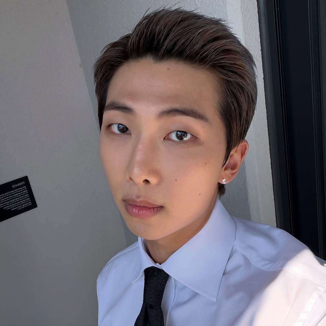 A moment captured by RM (BTS)'s fan