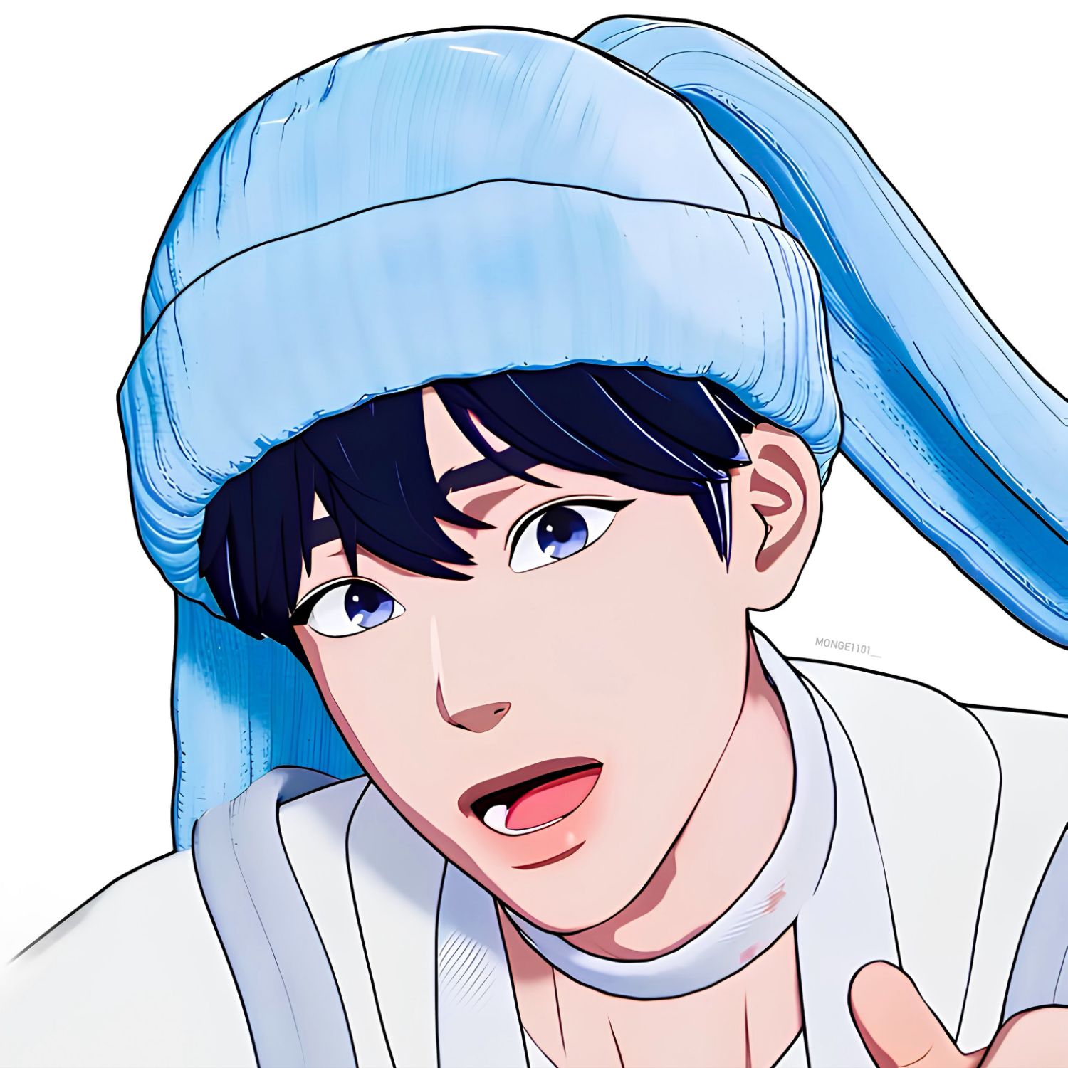 A moment captured by Yejun (PLAVE)'s fan