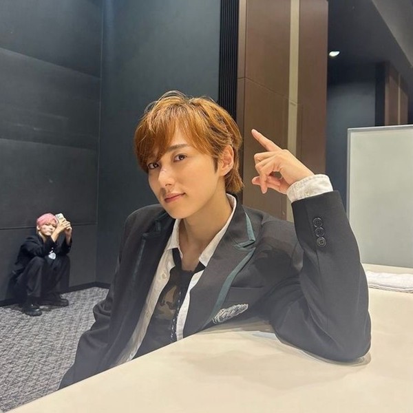 Signature photo of Ozaki Takumi (INI) capturing their charm