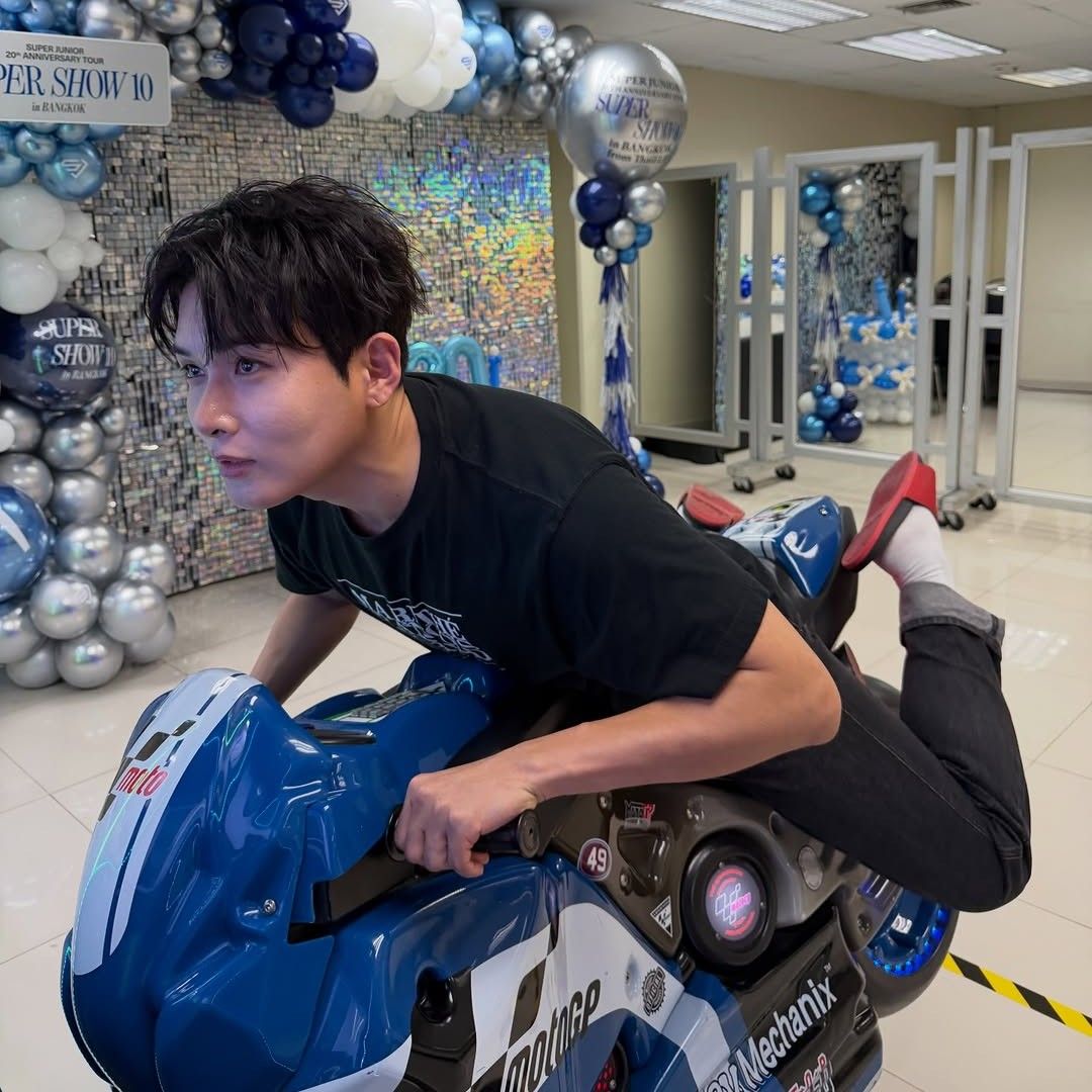 Behind-the-scenes cut of Ryeowook (Super Junior)