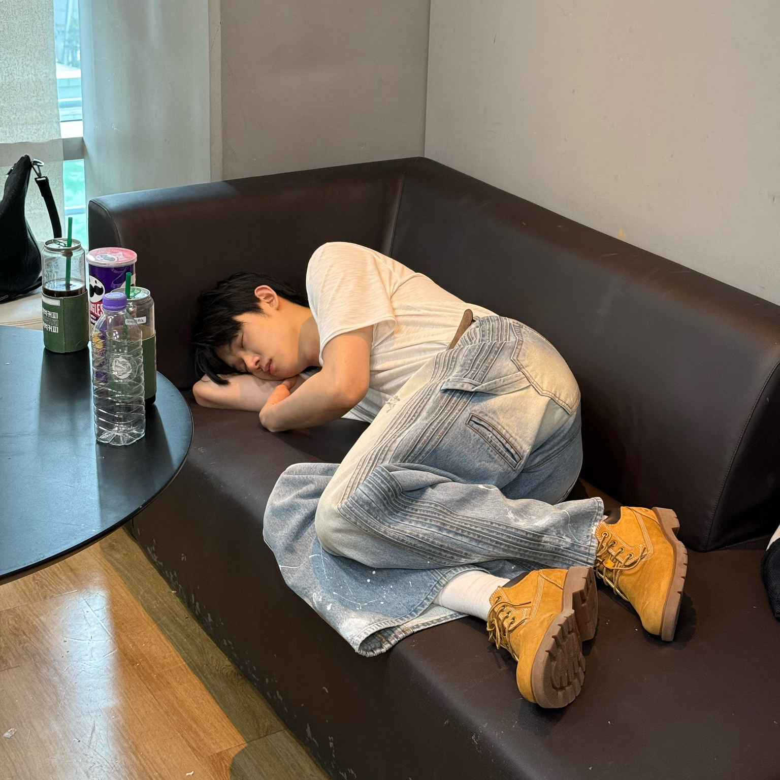 A moment captured by Yeonjun (TOMORROW X TOGETHER)'s fan