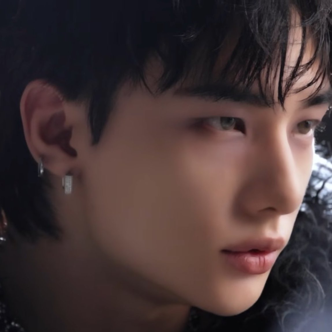 A moment captured by Hyunjin (Stray Kids)'s fan