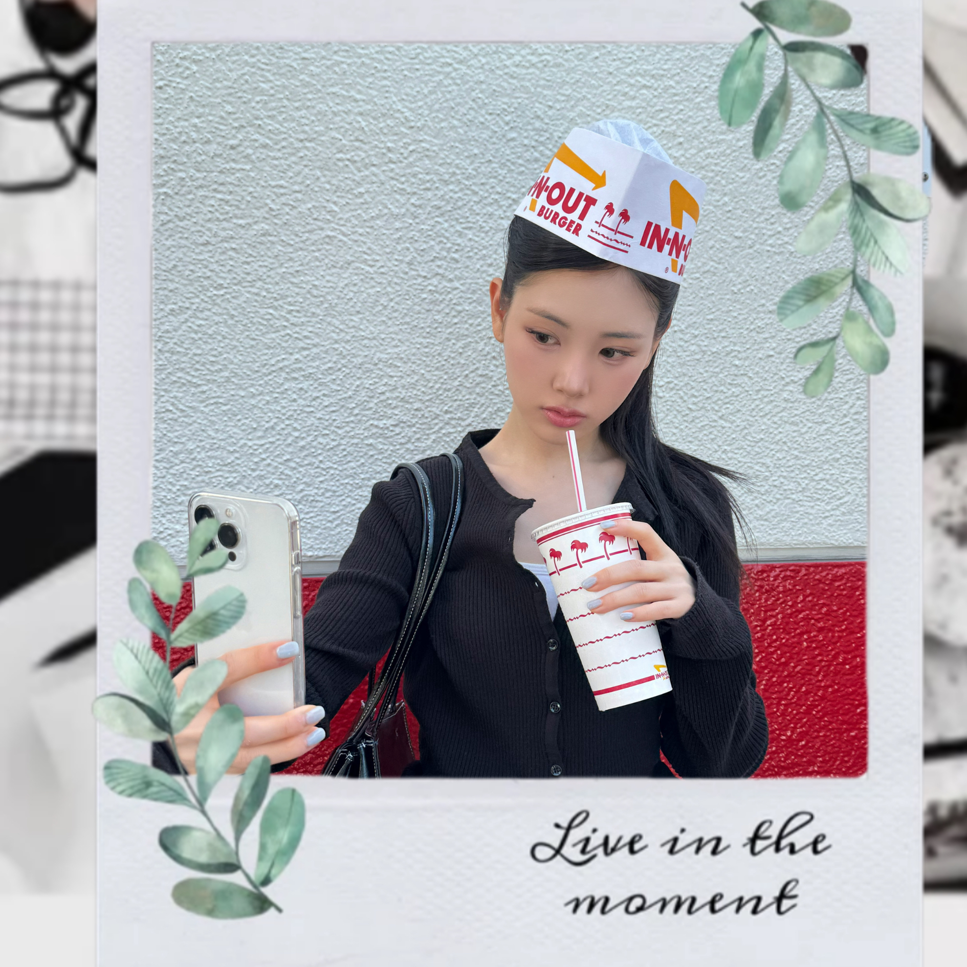 A moment captured by Yihyun (Baby DONT Cry)'s fan