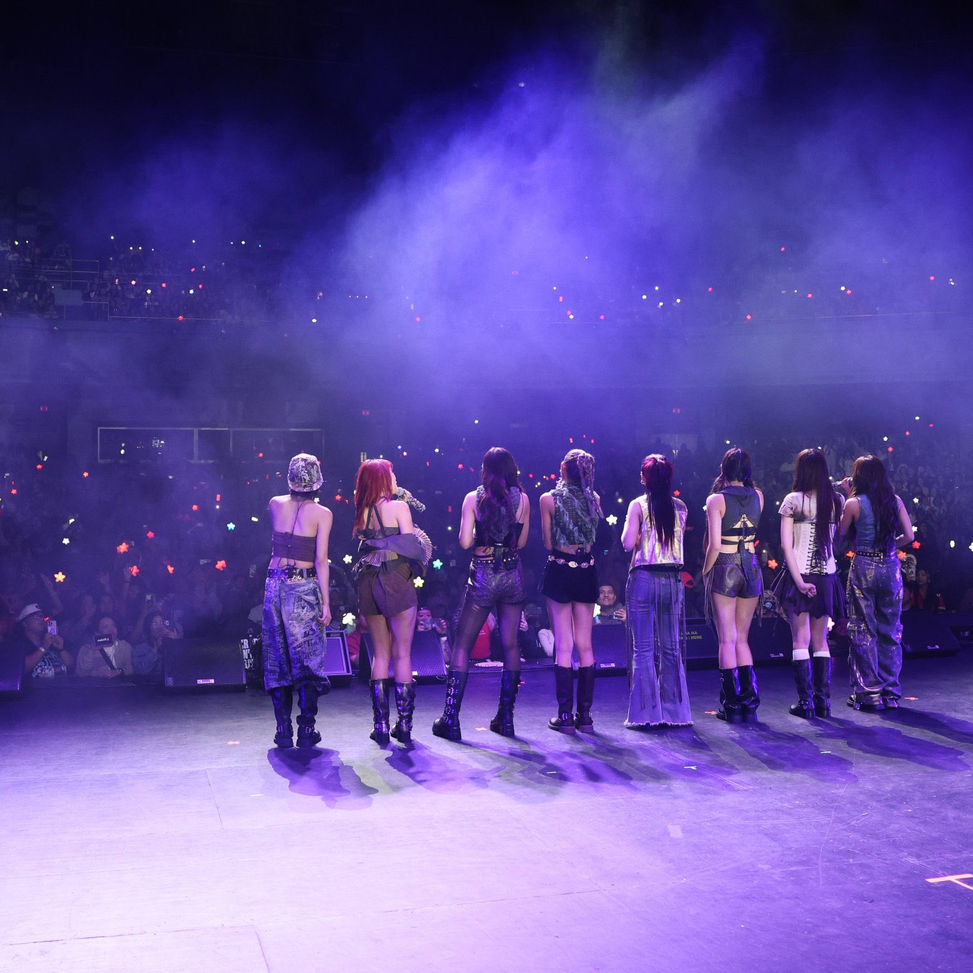 A moment captured by BINI's fan