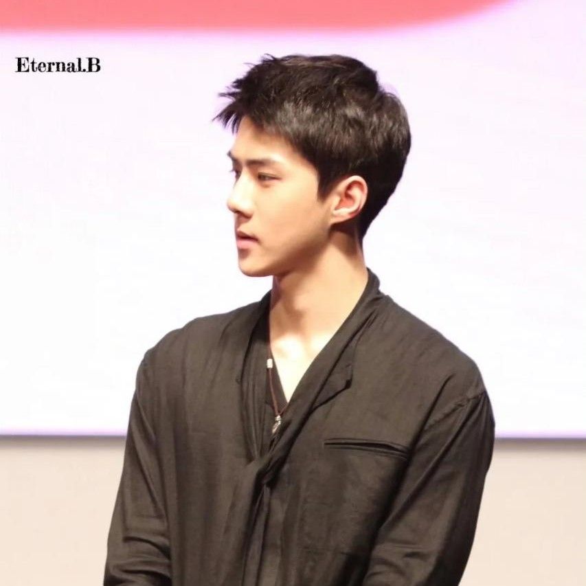 Recent activity shot of Sehun (EXO)