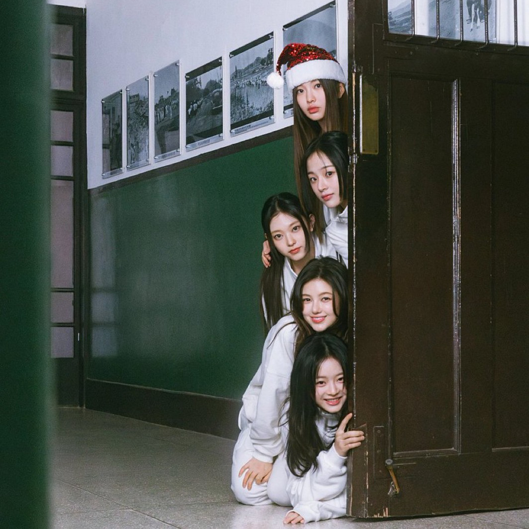 A moment captured by NewJeans's fan