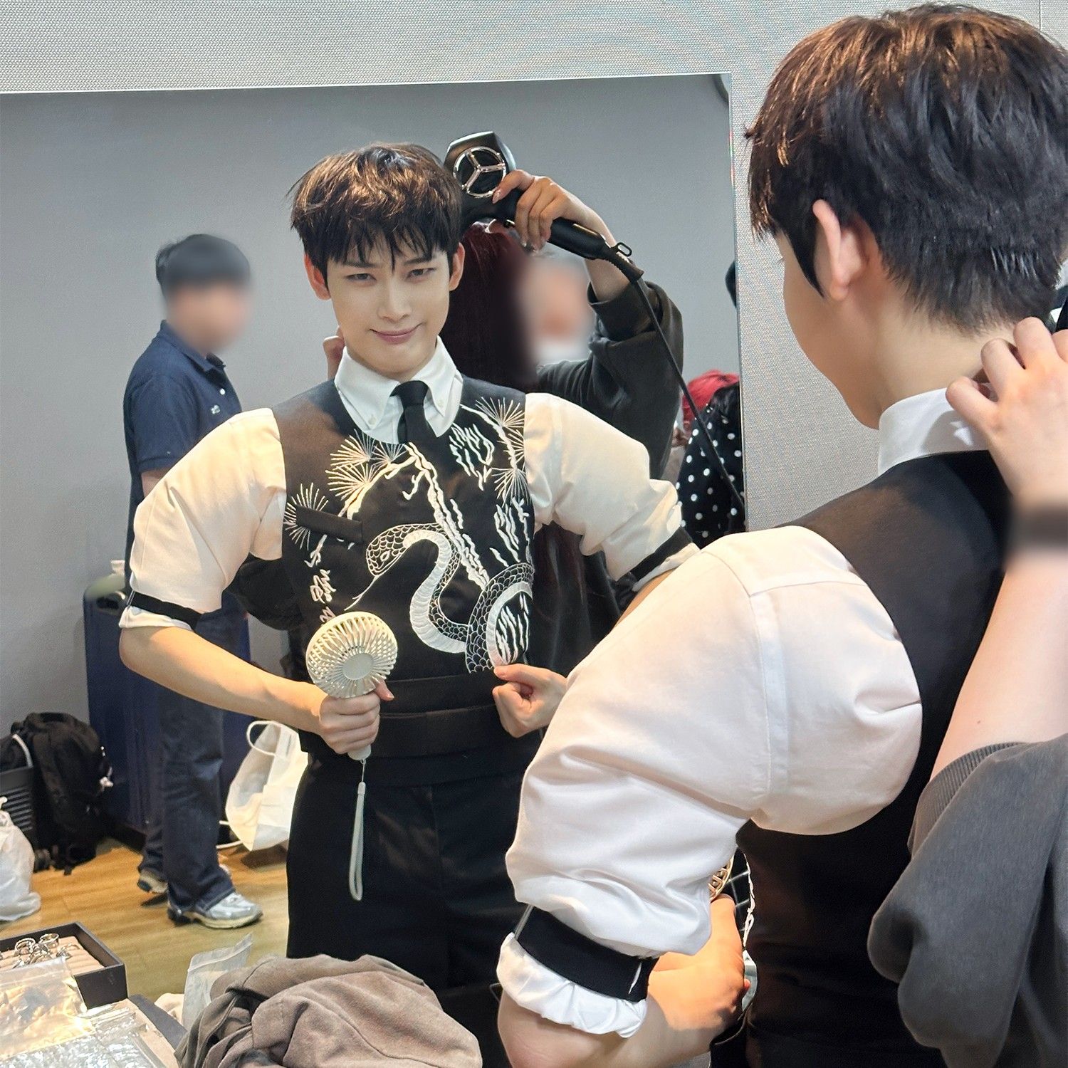 선우 (ENHYPEN)의 비하인드 컷