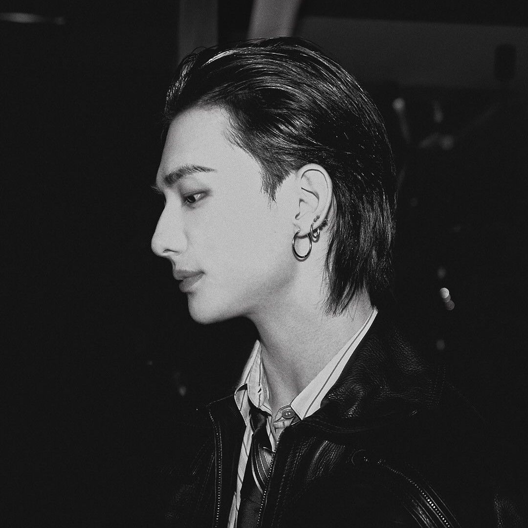 A moment captured by Stray Kids's fan