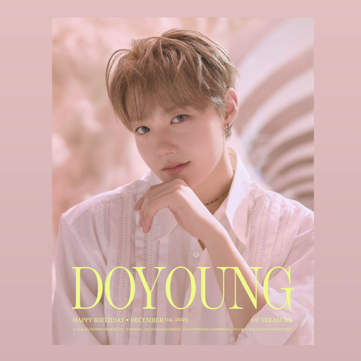 A moment captured by Doyoung (TREASURE)'s fan