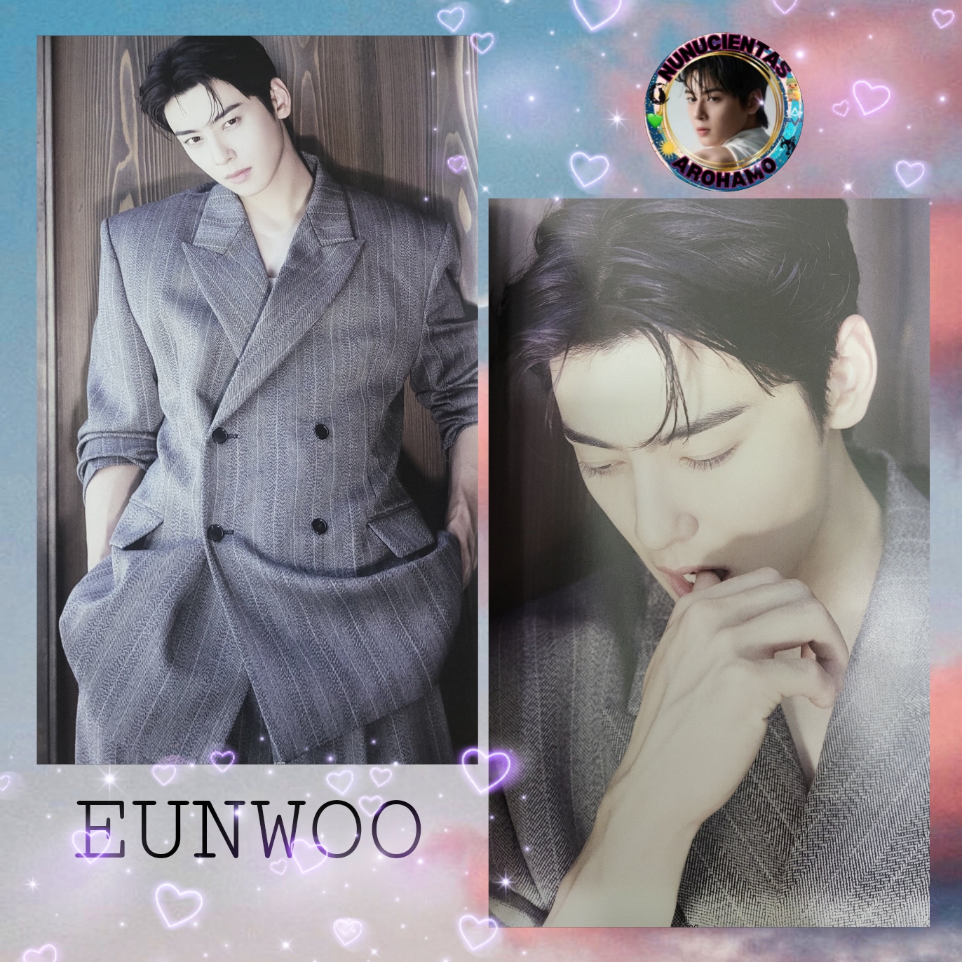 A moment captured by Eunwoo (ASTRO)'s fan