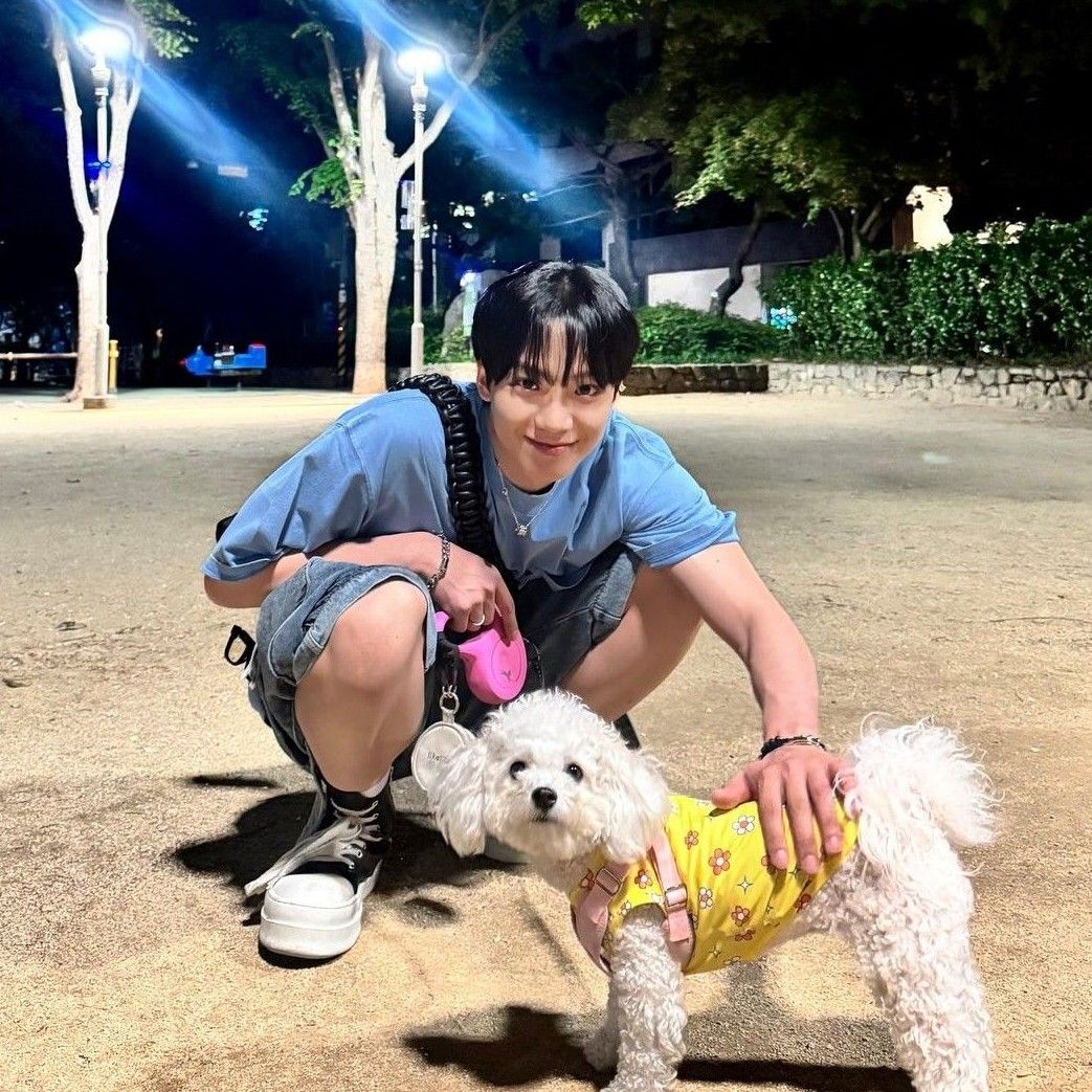 Recent activity shot of Lim Youngmin