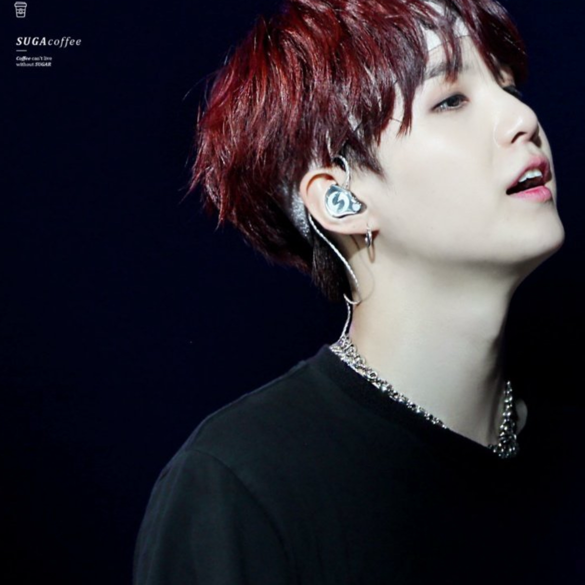 A moment captured by SUGA (BTS)'s fan