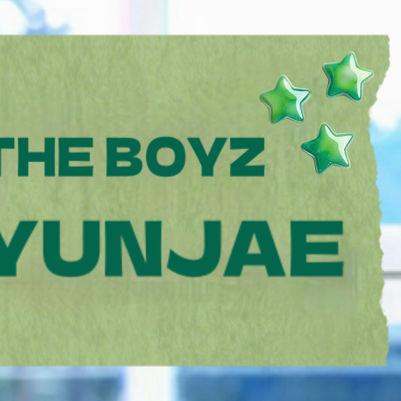 Recent activity shot of Hyunjae (THE BOYZ)