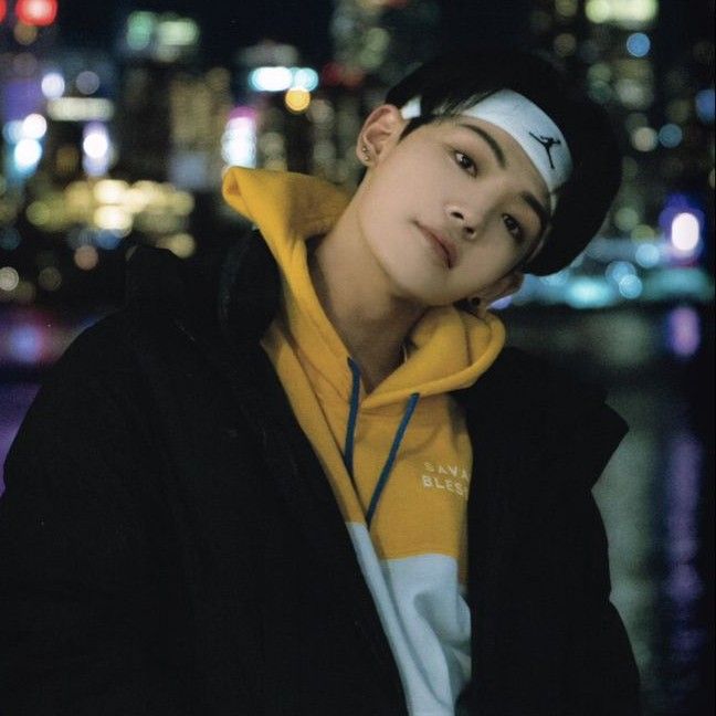 Recent activity shot of Chan (A.C.E)