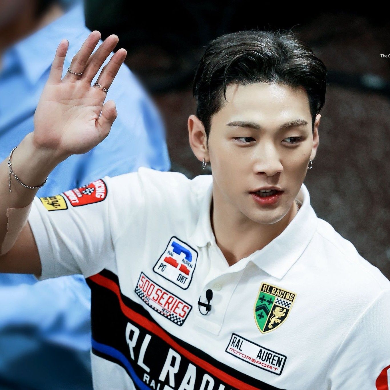 A moment captured by Baekho's fan
