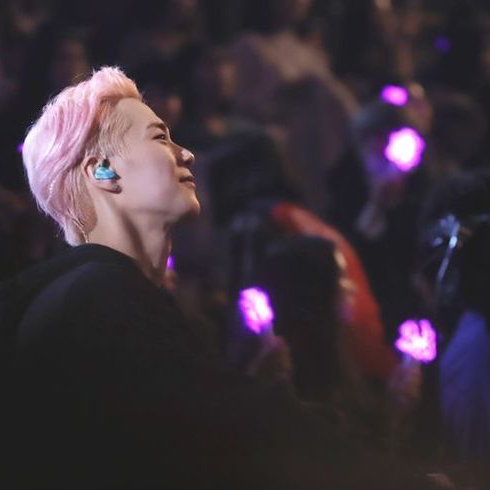 A moment captured by Moonbin (ASTRO)'s fan