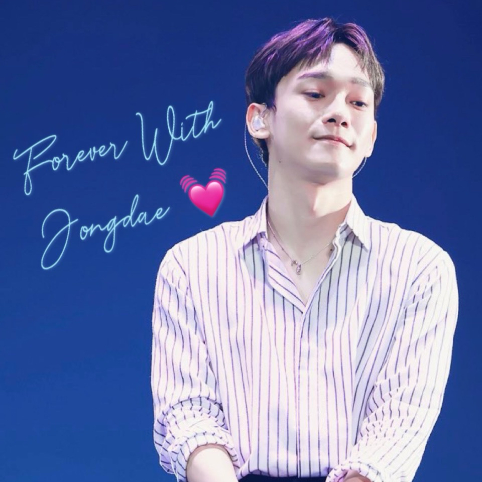 Behind-the-scenes cut of Chen (EXO)