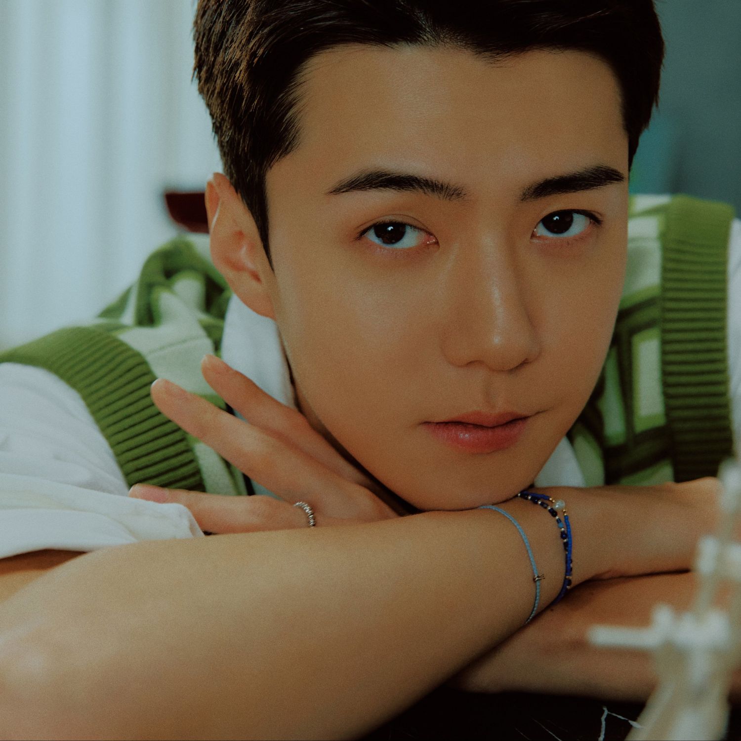 Recent activity shot of Sehun (EXO)