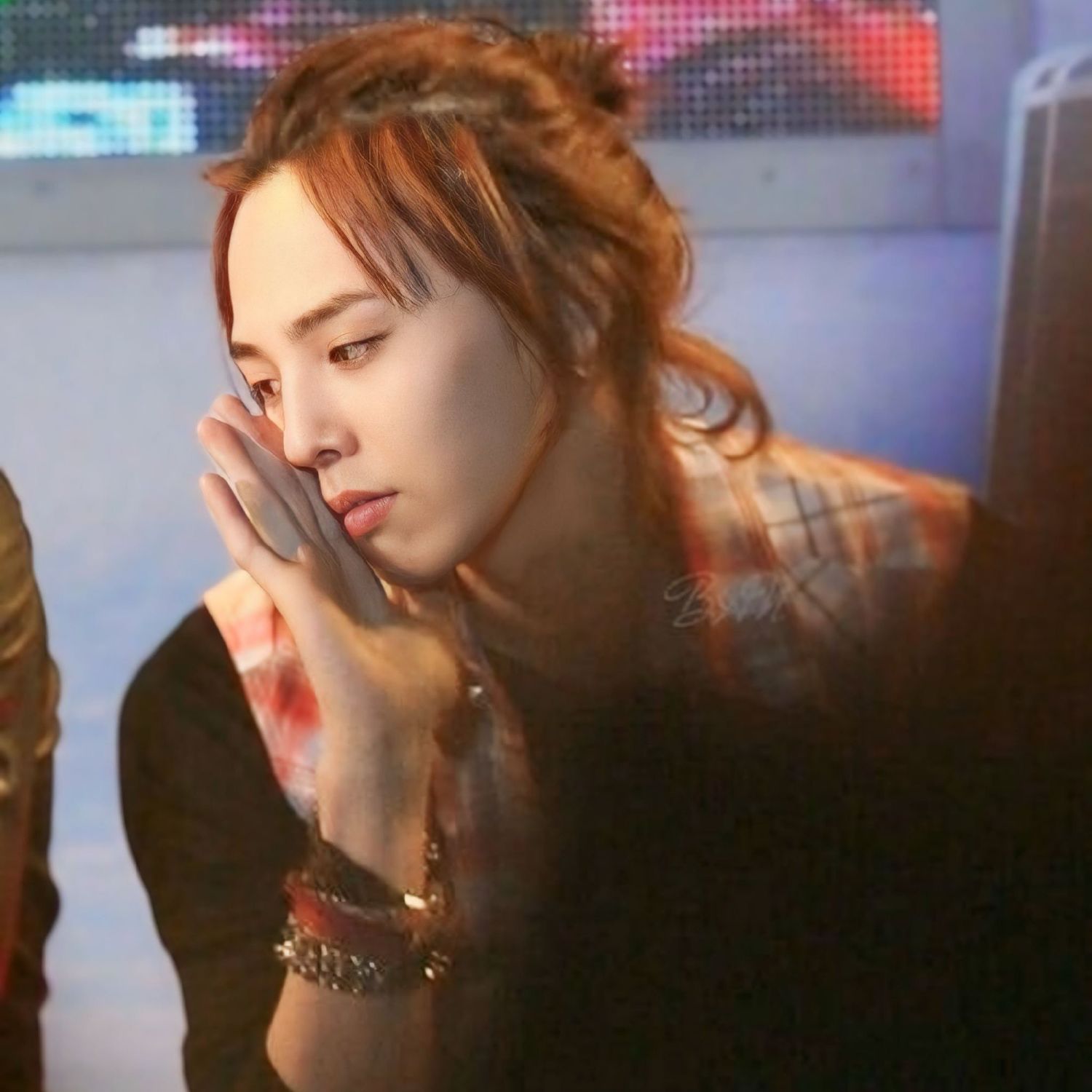 A moment captured by G-DRAGON (BIGBANG)'s fan