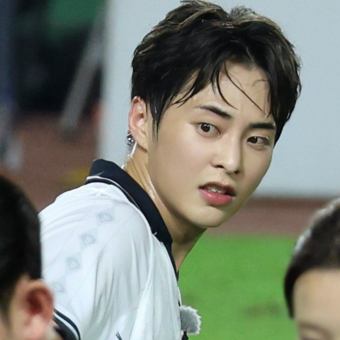 A moment captured by Xiumin (EXO)'s fan