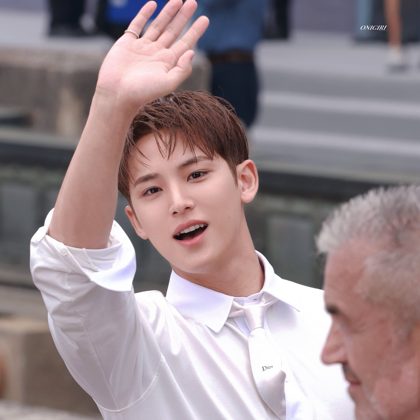 Recent activity shot of Mingyu (SEVENTEEN)