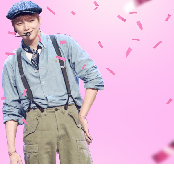 A moment captured by Kang Daniel's fan