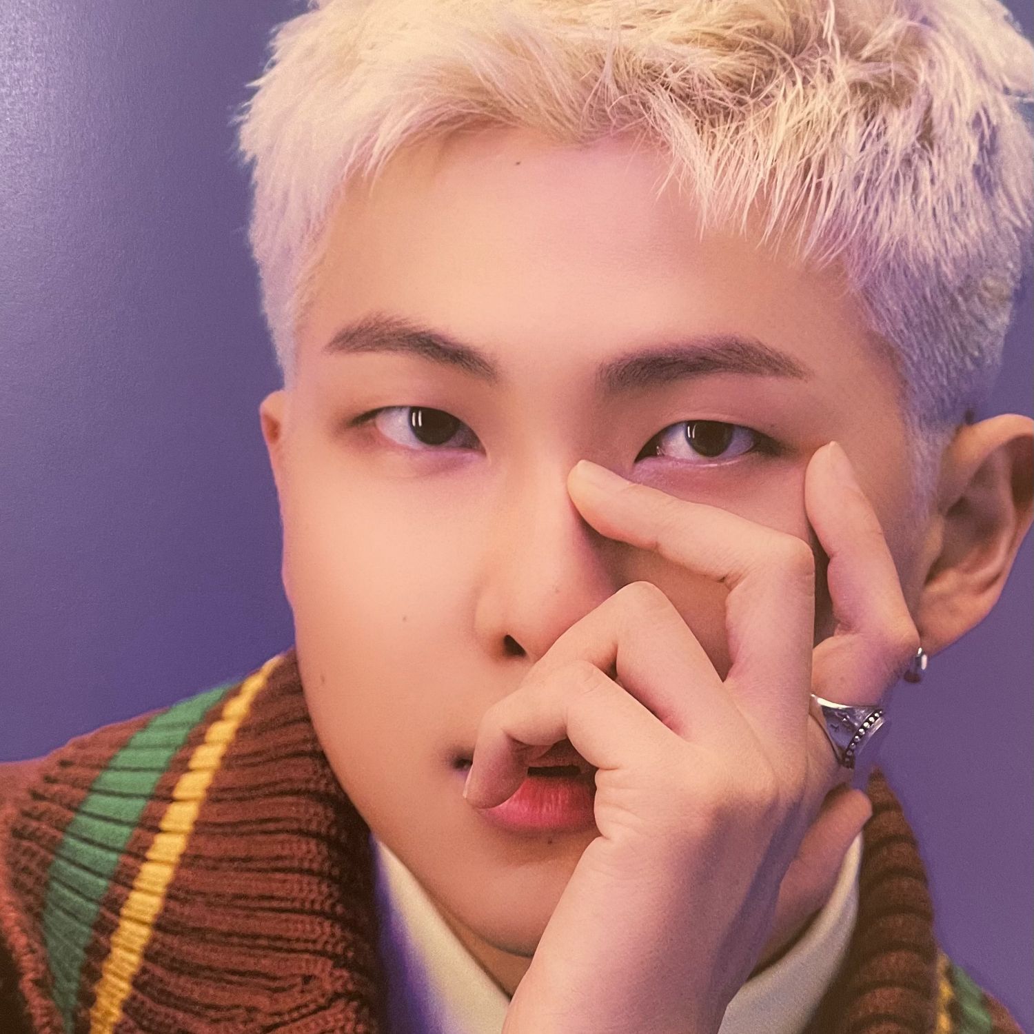 Recent activity shot of RM (BTS)