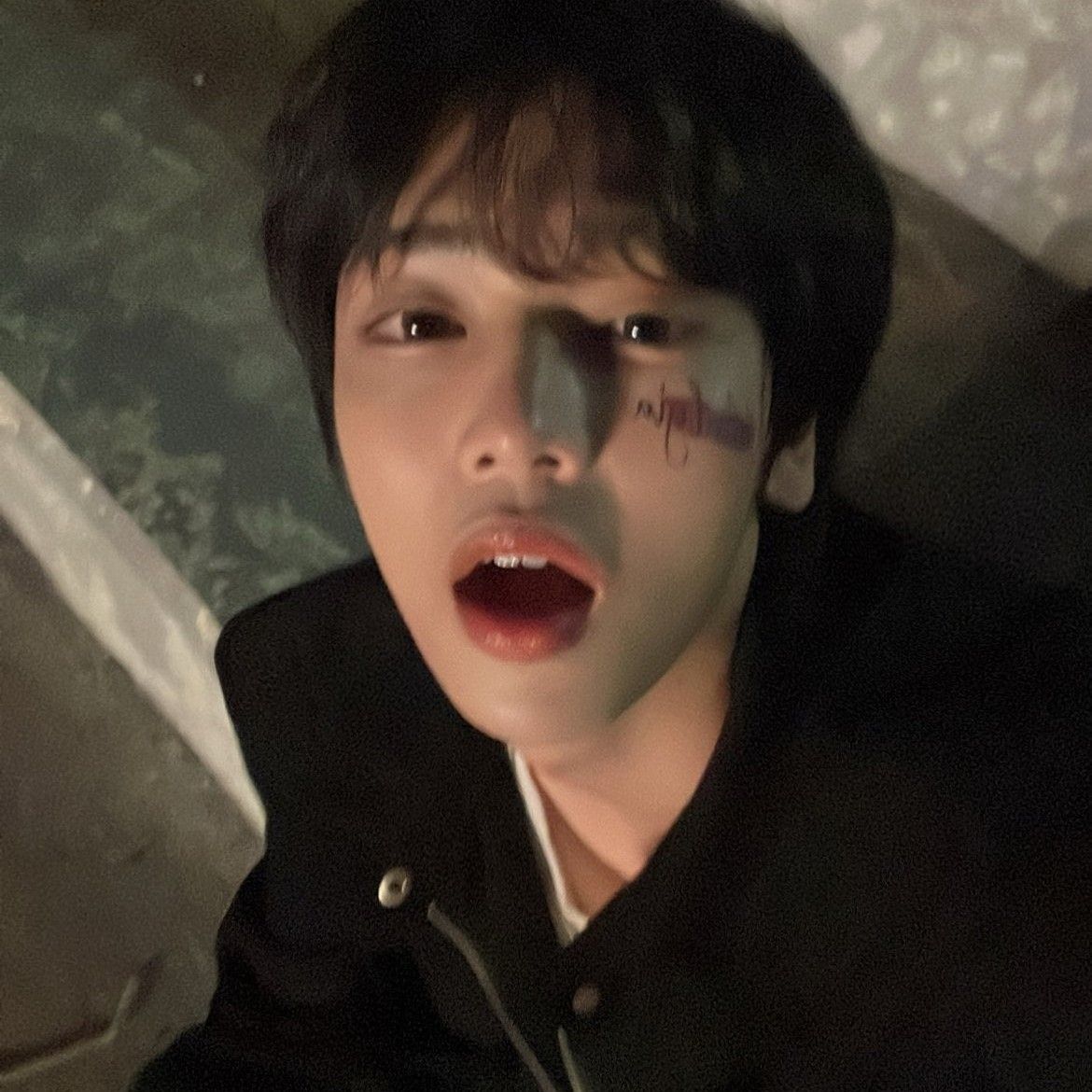 A moment captured by Jang Haneum's fan