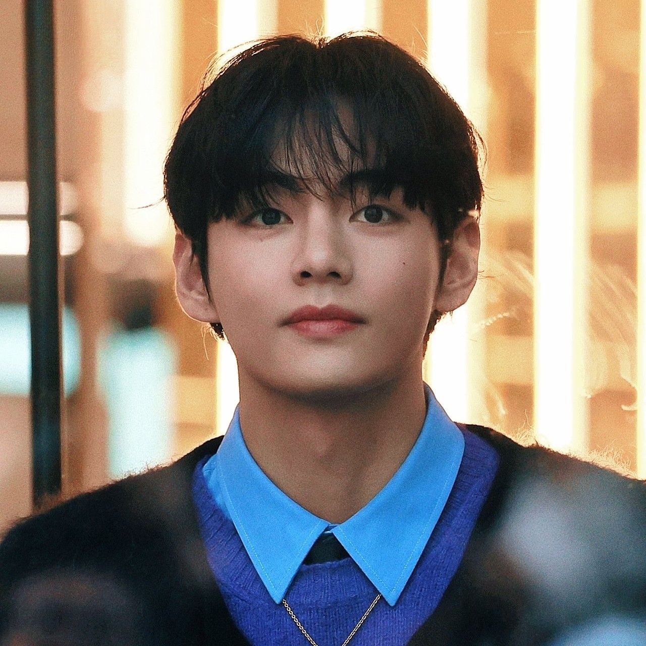 A moment captured by V (BTS)'s fan