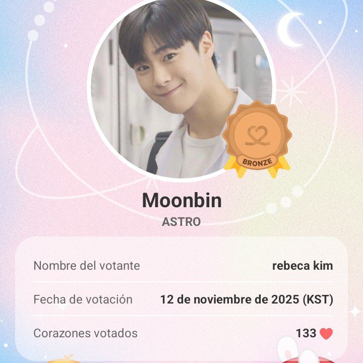 A moment captured by Secret Garden's fan