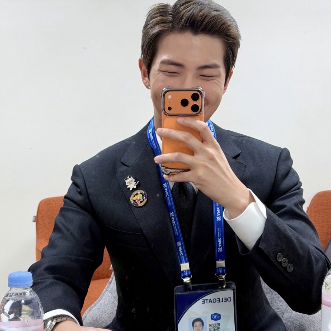 A moment captured by RM (BTS)'s fan