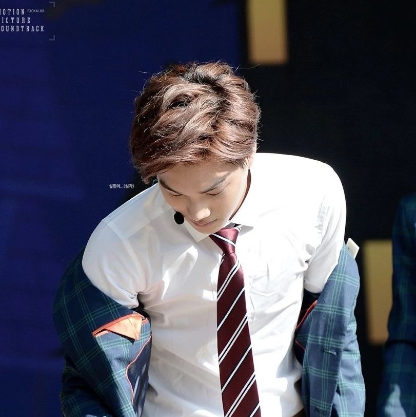 Recent activity shot of Kai (EXO)